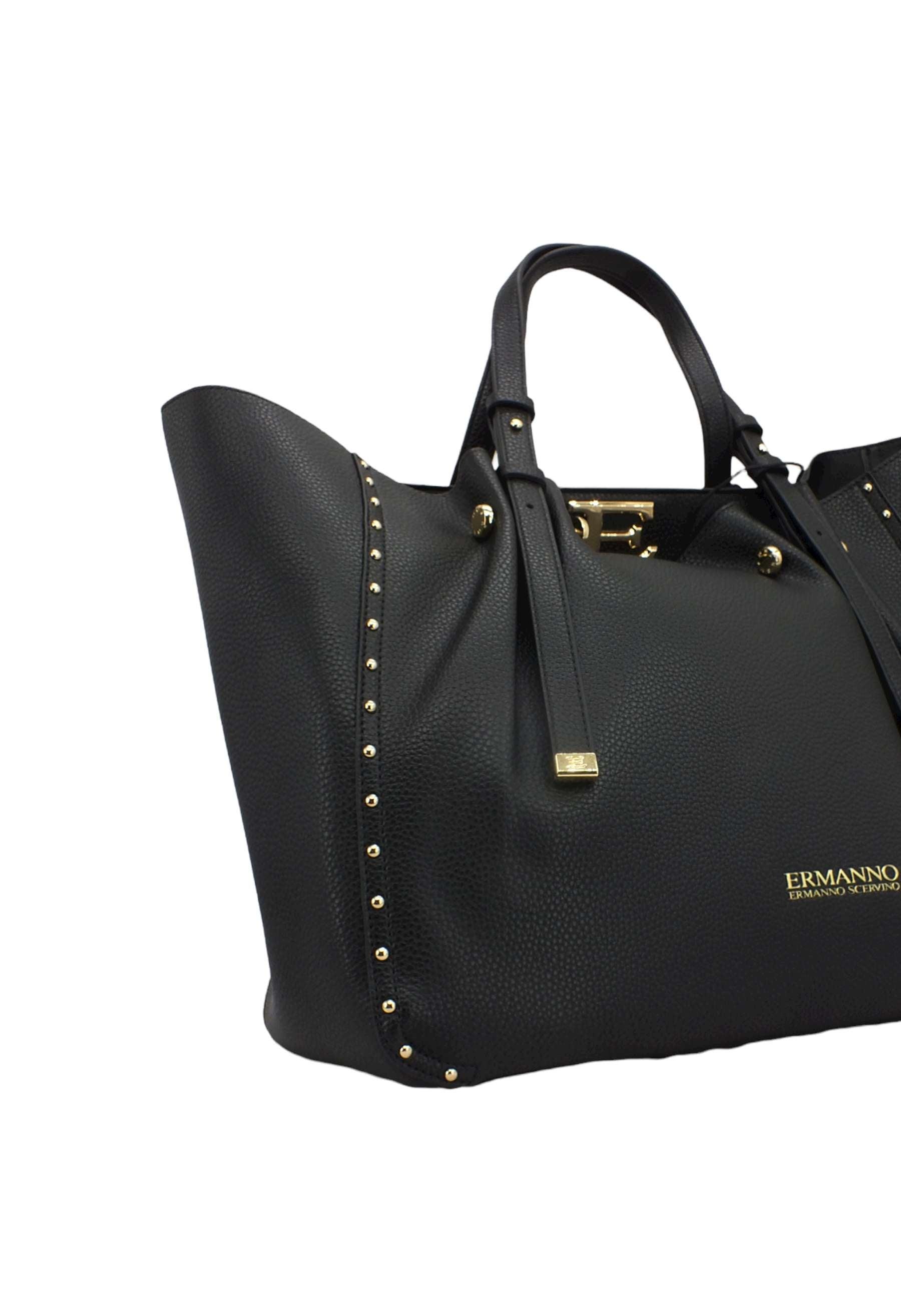 ERMANNO SCERVINO Giovanna Tote Borsa Black 12401406 - Sandrini Calzature e Abbigliamento