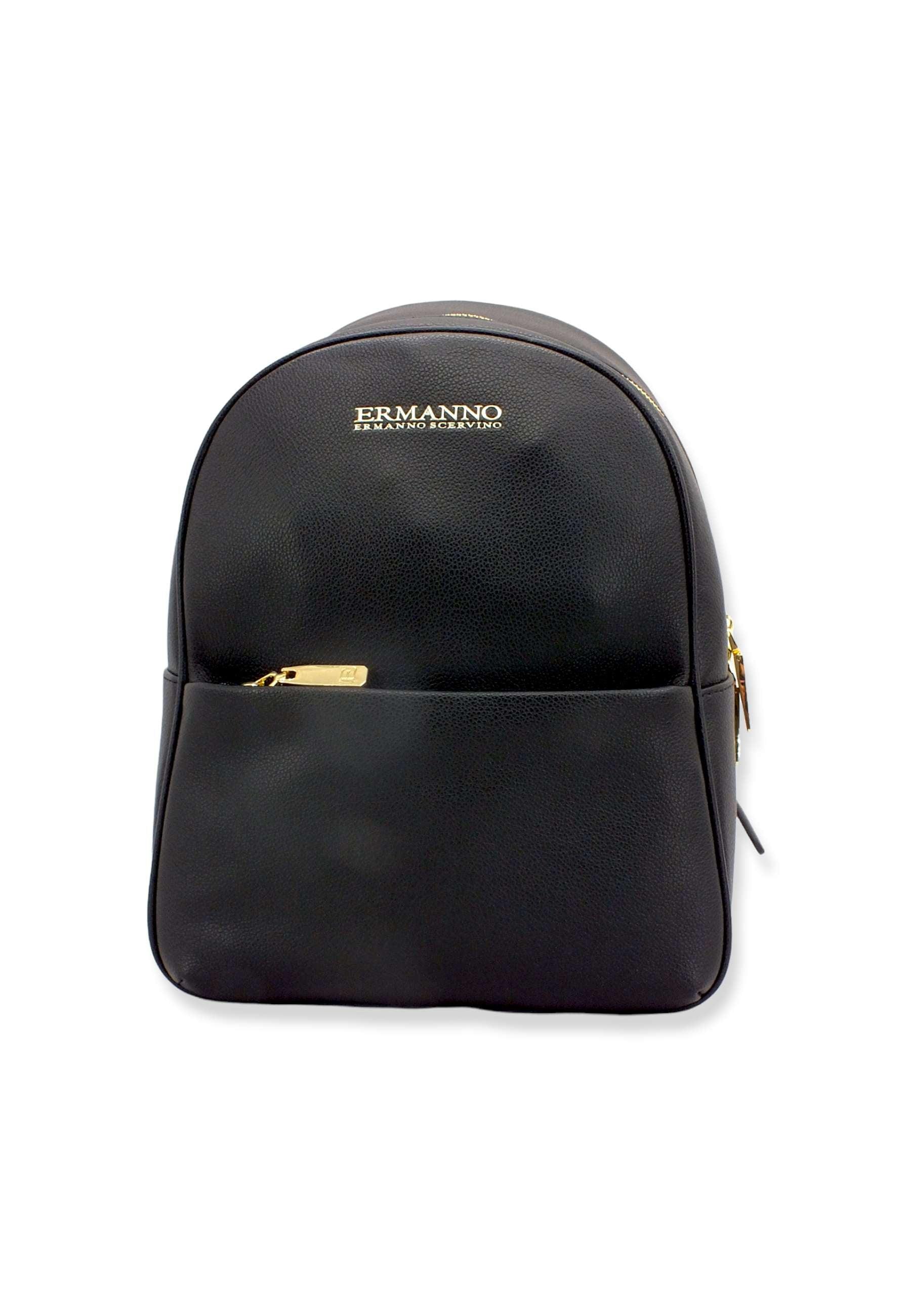 ERMANNO SCERVINO Mavis Backpack Zaino Donna Black 12401419 - Sandrini Calzature e Abbigliamento