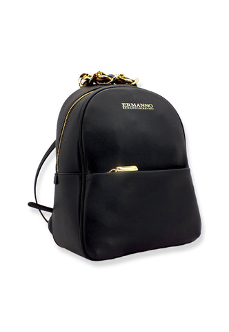 ERMANNO SCERVINO Mavis Backpack Zaino Donna Black 12401419 - Sandrini Calzature e Abbigliamento