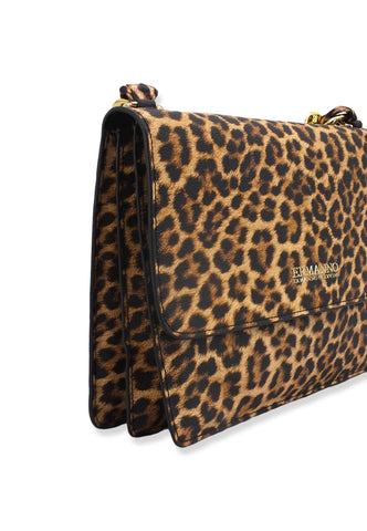 ERMANNO SCERVINO Mavis Borsa Flap Fantasia Leopard 12401417 - Sandrini Calzature e Abbigliamento