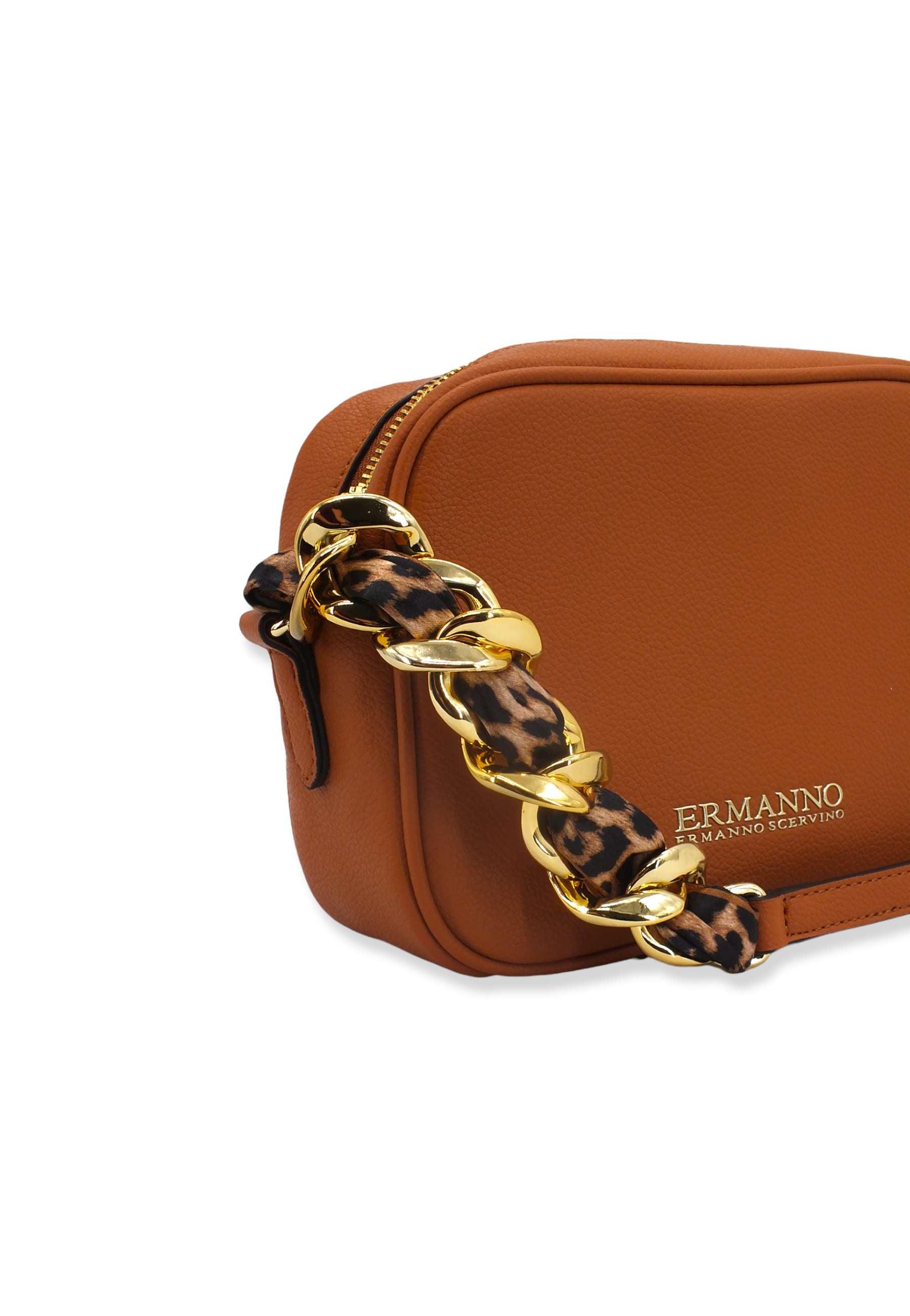 ERMANNO SCERVINO Mavis Borsa Marrone Taupe 12401418 - Sandrini Calzature e Abbigliamento