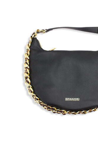ERMANNO SCERVINO Mavis Hobo Borsa Black 12401416 - Sandrini Calzature e Abbigliamento