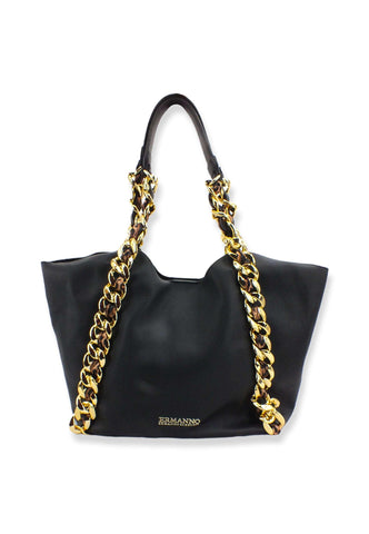 ERMANNO SCERVINO Mavis Tote Borsa Black 12401415 - Sandrini Calzature e Abbigliamento