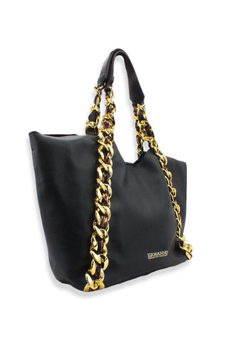 ERMANNO SCERVINO Mavis Tote Borsa Black 12401415 - Sandrini Calzature e Abbigliamento