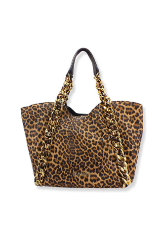 ERMANNO SCERVINO Mavis Tote Borsa Fantasia Leopard 12401415 - Sandrini Calzature e Abbigliamento