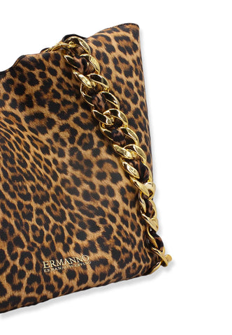 ERMANNO SCERVINO Mavis Tote Borsa Fantasia Leopard 12401415 - Sandrini Calzature e Abbigliamento