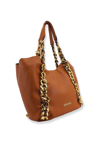 ERMANNO SCERVINO Mavis Tote Borsa Marrone Tan 12401415 - Sandrini Calzature e Abbigliamento