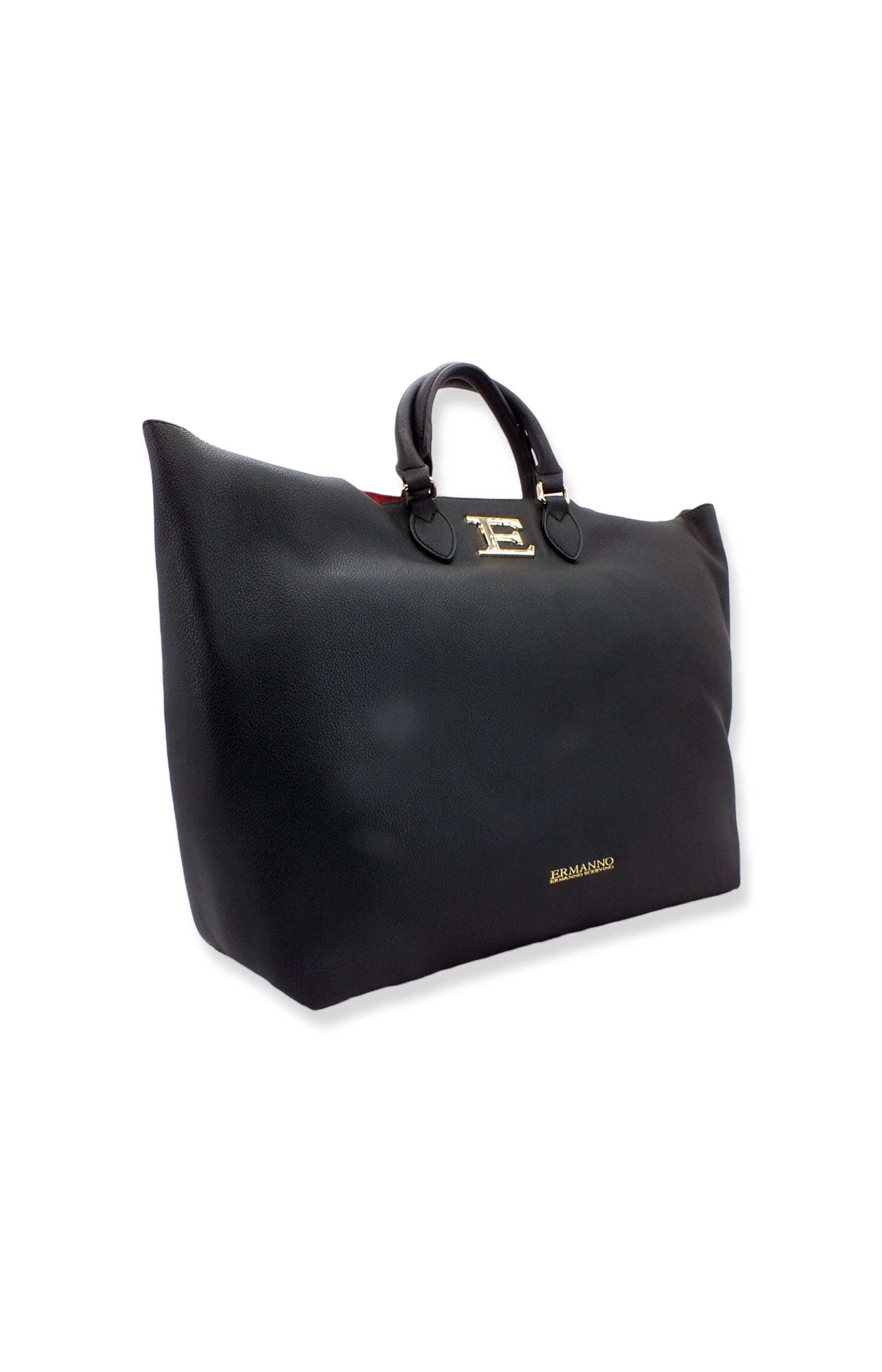 ERMANNO SCERVINO Natasha Tote Borsa Black 12401431 - Sandrini Calzature e Abbigliamento