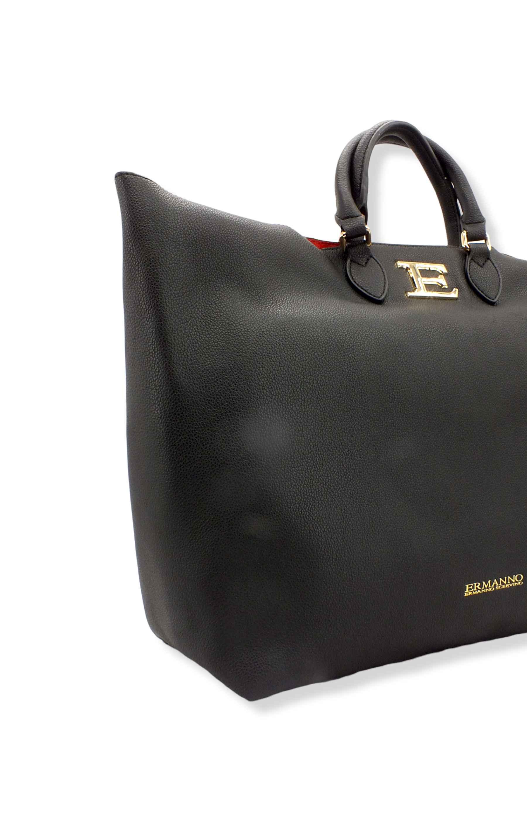ERMANNO SCERVINO Natasha Tote Borsa Black 12401431 - Sandrini Calzature e Abbigliamento