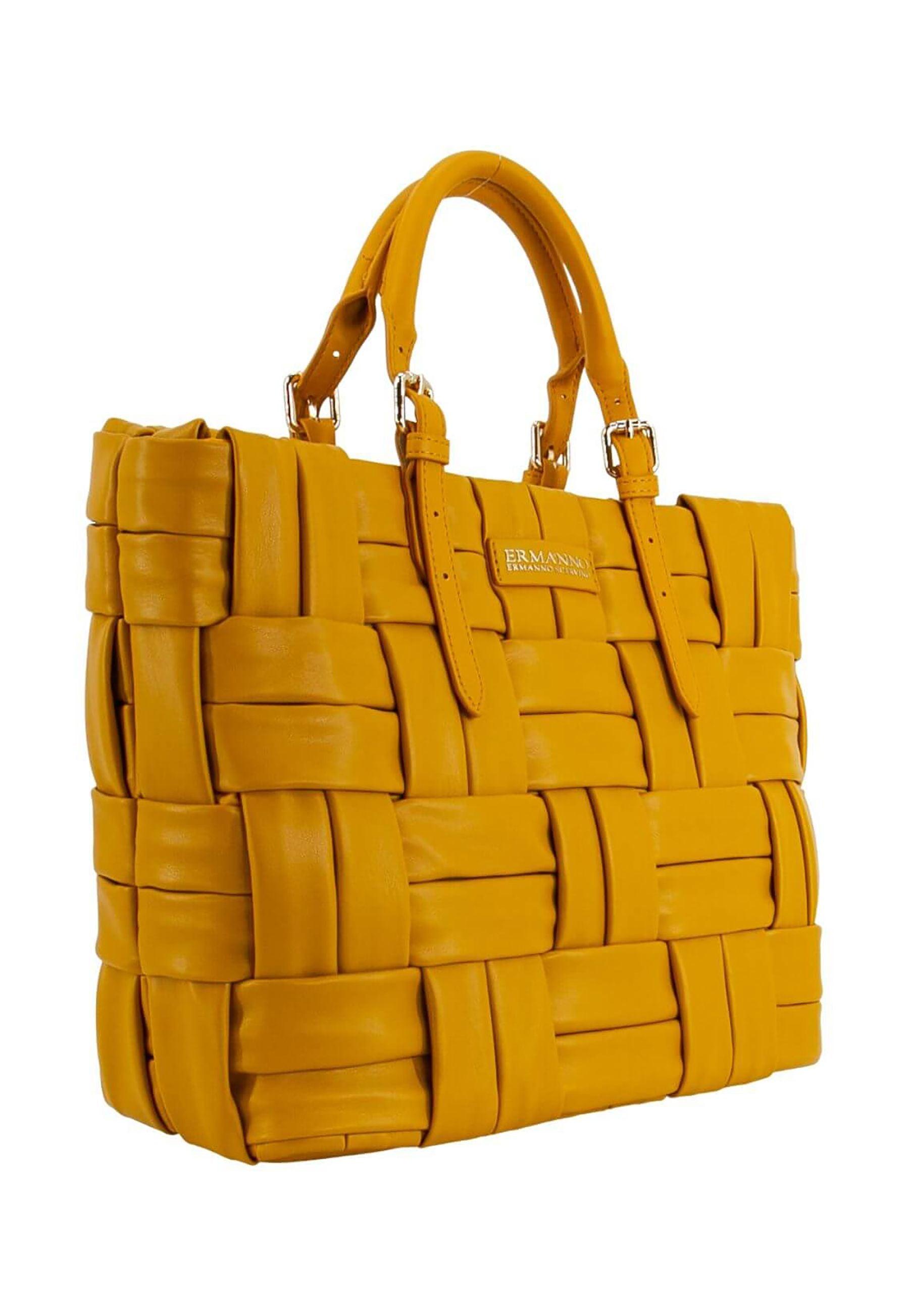 ERMANNO SCERVINO Nima Borsa Tote Yellow 12401460 - Sandrini Calzature e Abbigliamento