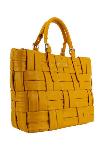 ERMANNO SCERVINO Nima Borsa Tote Yellow 12401460 - Sandrini Calzature e Abbigliamento