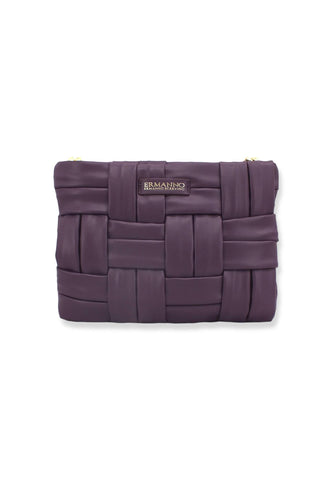 ERMANNO SCERVINO Nima Borsa Viola Eggplant 12401461 - Sandrini Calzature e Abbigliamento