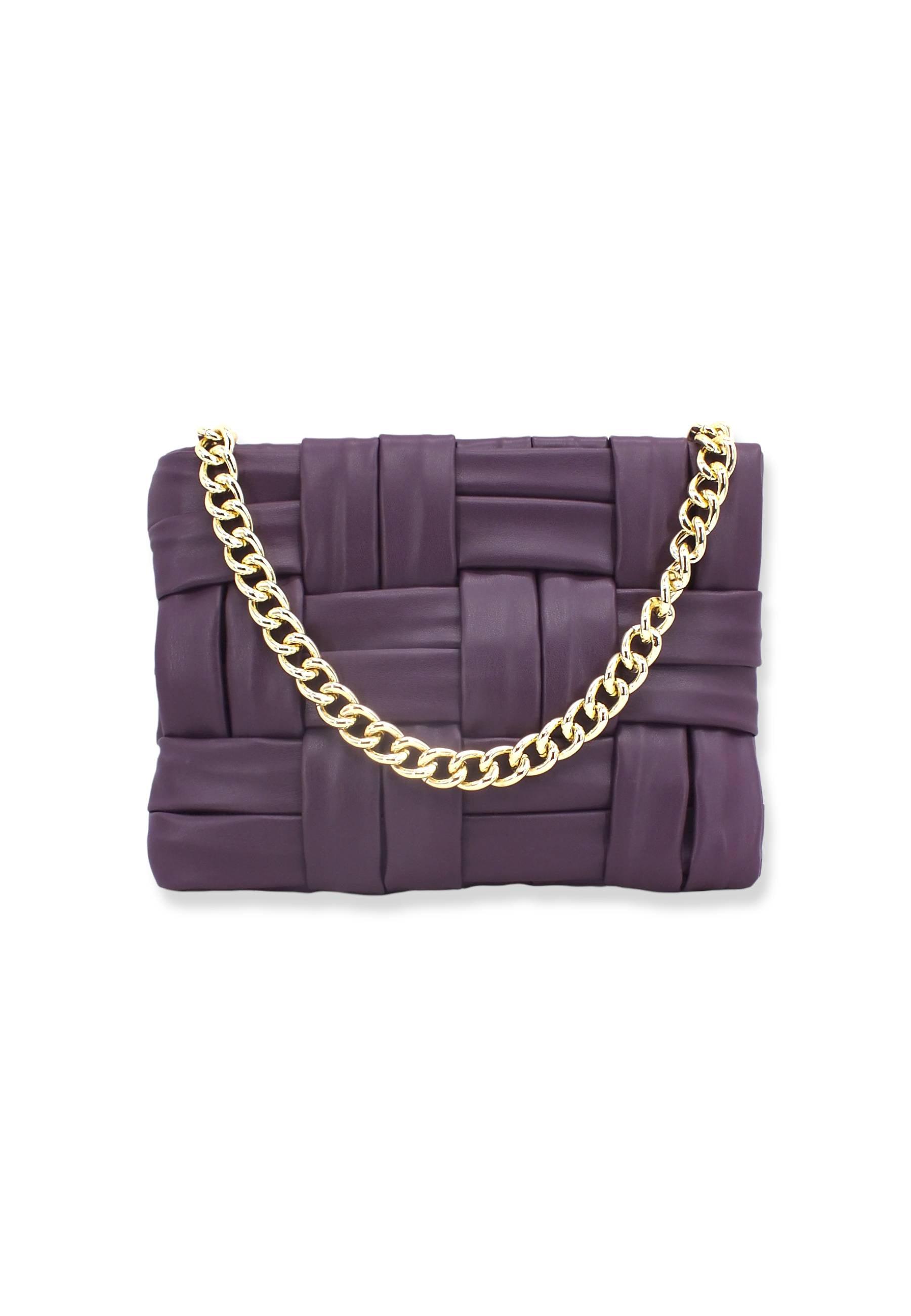 ERMANNO SCERVINO Nima Borsa Viola Eggplant 12401461 - Sandrini Calzature e Abbigliamento