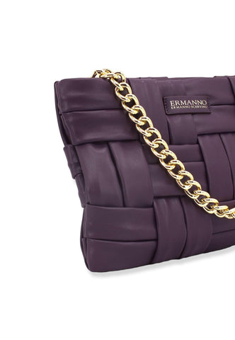 ERMANNO SCERVINO Nima Borsa Viola Eggplant 12401461 - Sandrini Calzature e Abbigliamento