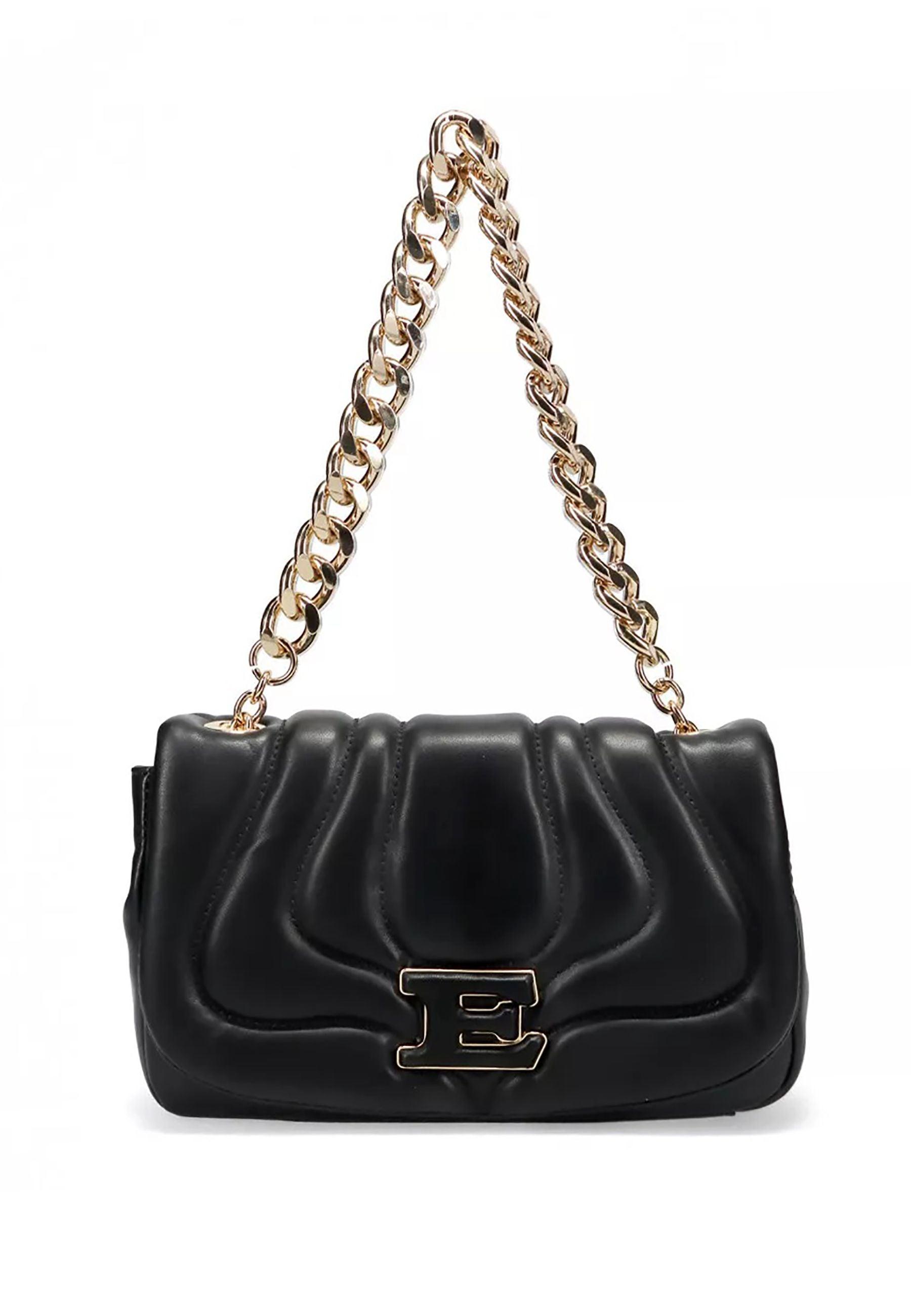 ERMANNO SCERVINO Nina Borsa Large Black 12401438 - Sandrini Calzature e Abbigliamento