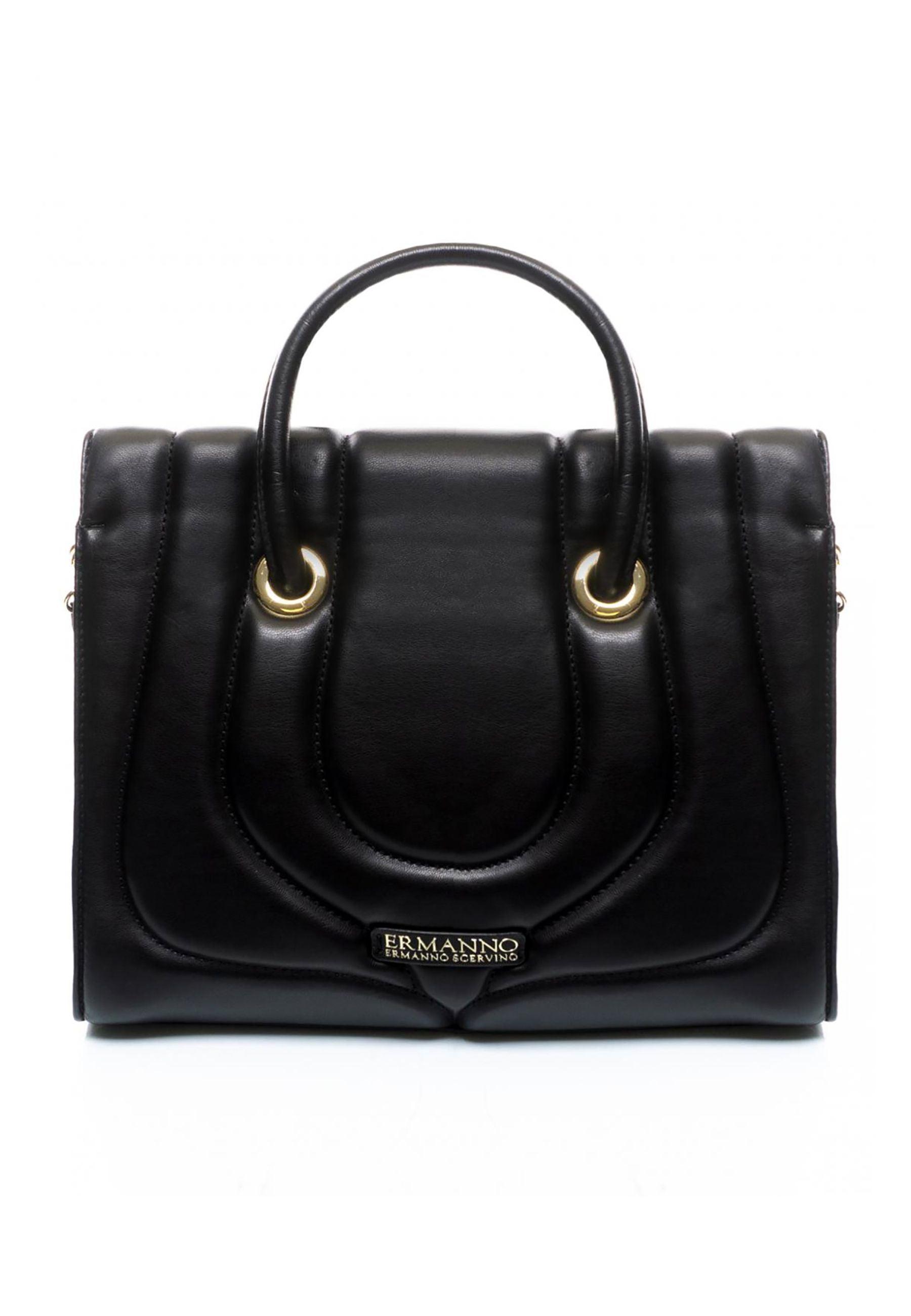 ERMANNO SCERVINO Nina Borsa Tote Black 12401437 - Sandrini Calzature e Abbigliamento