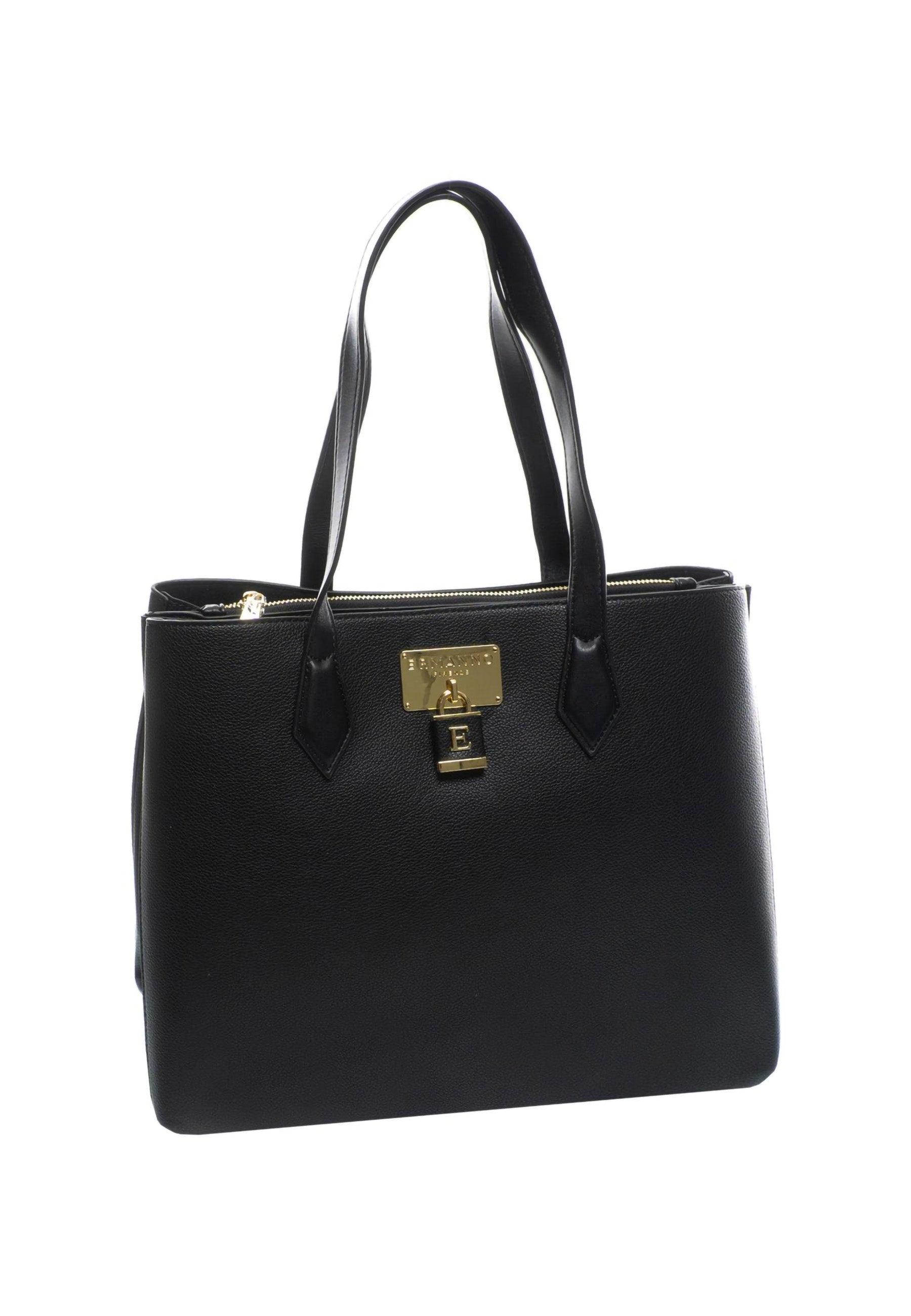 ERMANNO SCERVINO Ohanna Borsa Tote Black 12401545 - Sandrini Calzature e Abbigliamento