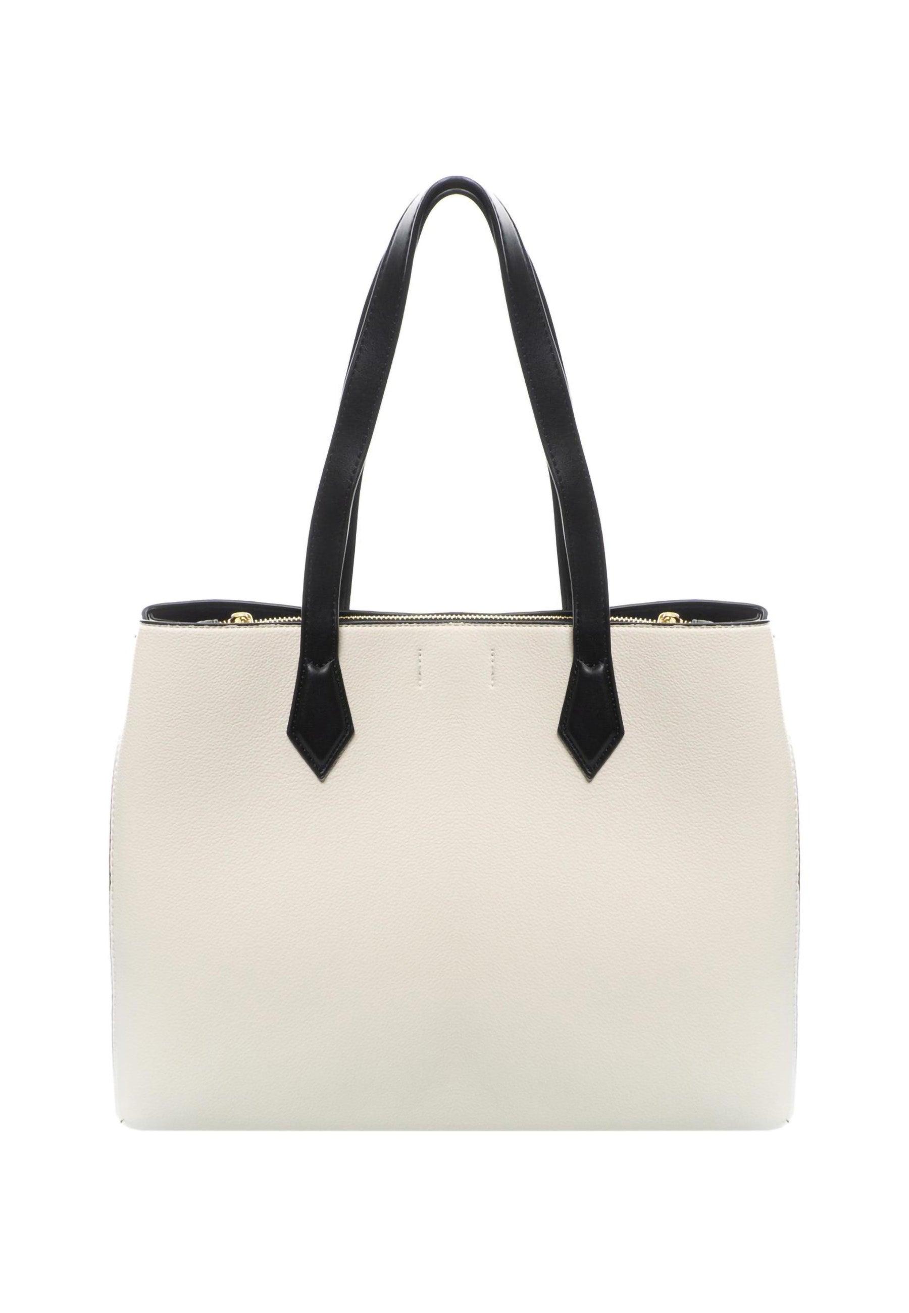 ERMANNO SCERVINO Ohanna Borsa Tote Crema 12401545 - Sandrini Calzature e Abbigliamento