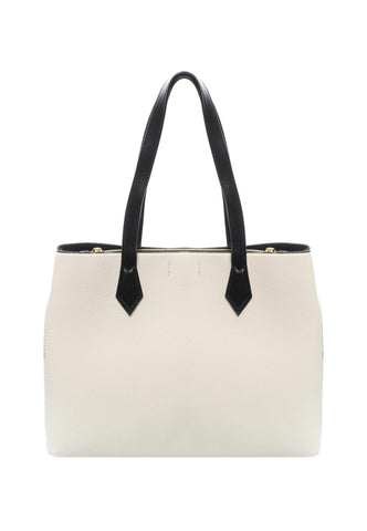 ERMANNO SCERVINO Ohanna Borsa Tote Crema 12401545 - Sandrini Calzature e Abbigliamento