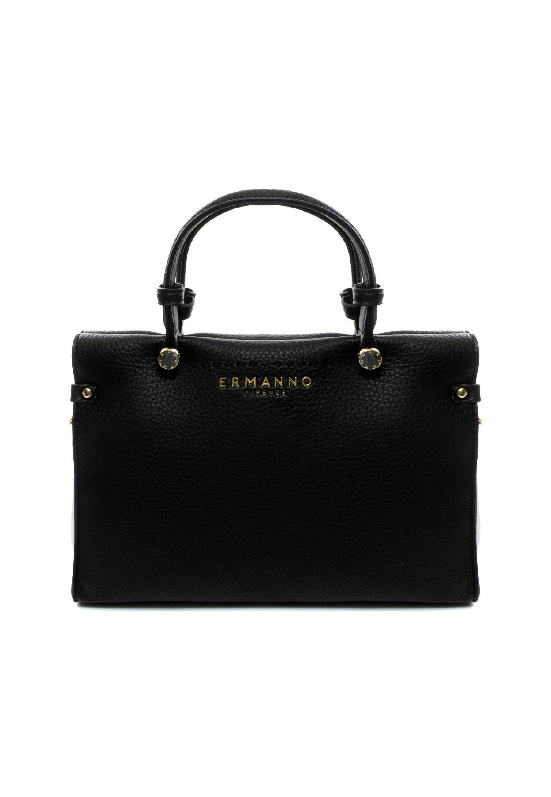 ERMANNO SCERVINO Petra Borsa Double Hand Black 12401627 - Sandrini Calzature e Abbigliamento