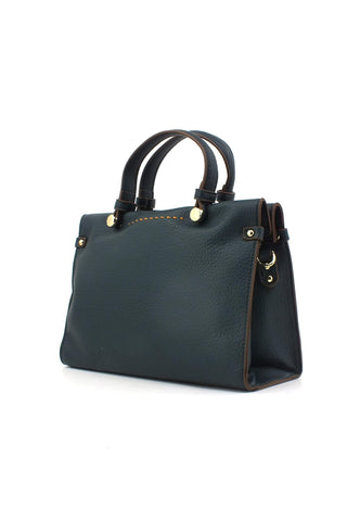 ERMANNO SCERVINO Petra Borsa Double Handle Tea Blu 12401627 - Sandrini Calzature e Abbigliamento