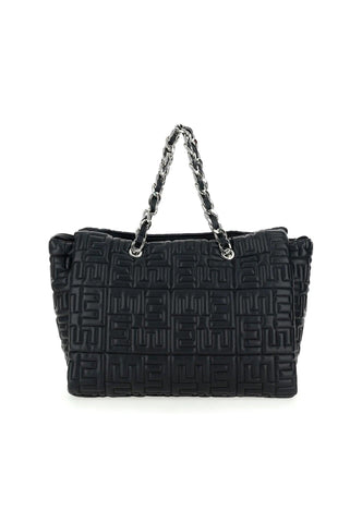 ERMANNO SCERVINO Polly Borsa Double Handle Black 12401561 - Sandrini Calzature e Abbigliamento