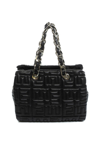 ERMANNO SCERVINO Polly Borsa Double Handle Black 12401562 - Sandrini Calzature e Abbigliamento