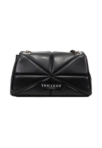 ERMANNO SCERVINO Tracolla Flap Osiris Black 12401487 - Sandrini Calzature e Abbigliamento