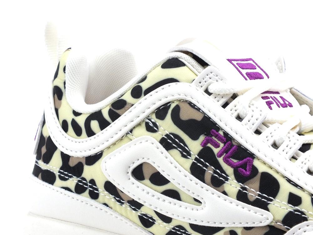 FILA Disruptor Kids Sneaker Bimba Marshmallow Leopard 1011082.79G - Sandrini Calzature e Abbigliamento