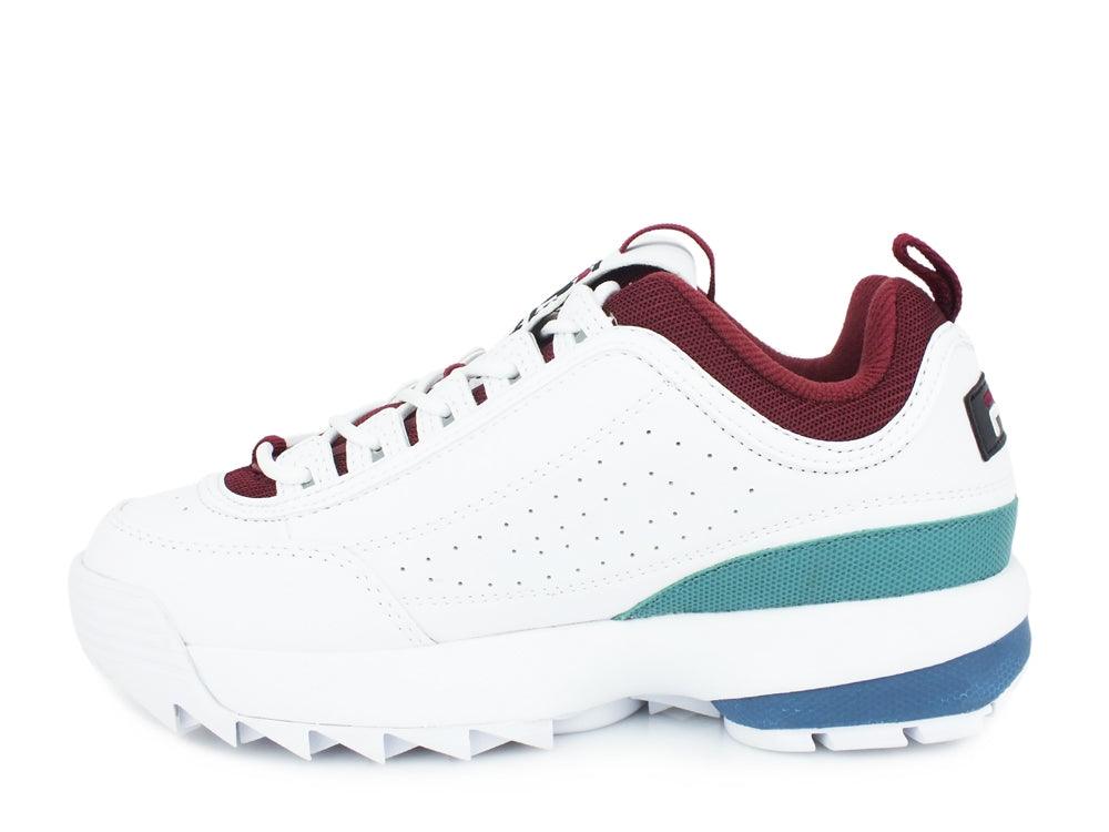 FILA Disruptor Low White Rhubarb 1010604.02H - Sandrini Calzature e Abbigliamento