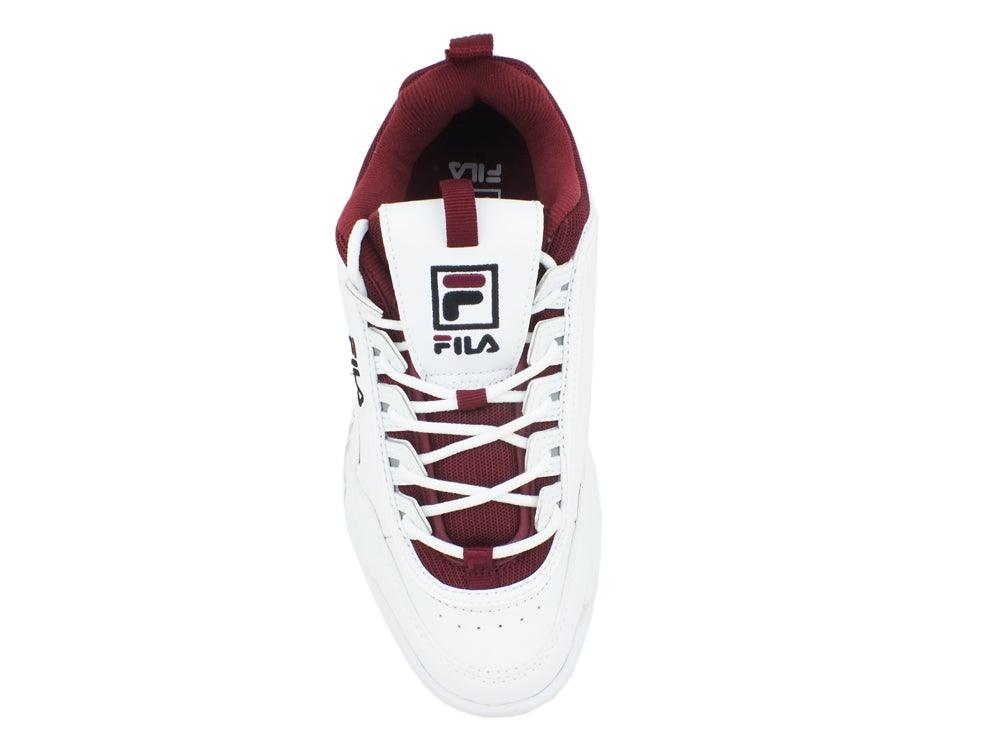 FILA Disruptor Low White Rhubarb 1010604.02H - Sandrini Calzature e Abbigliamento