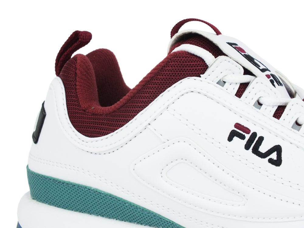 FILA Disruptor Low White Rhubarb 1010604.02H - Sandrini Calzature e Abbigliamento
