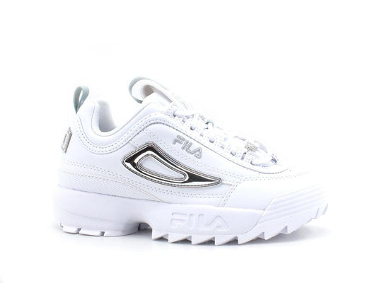 FILA Disruptor M Wmn Sneaker White Silver 1011411.93N - Sandrini Calzature e Abbigliamento