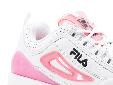 FILA Disruptor Premium Wmn Sneaker Donna White Calispo Coral 1010862.94Q - Sandrini Calzature e Abbigliamento