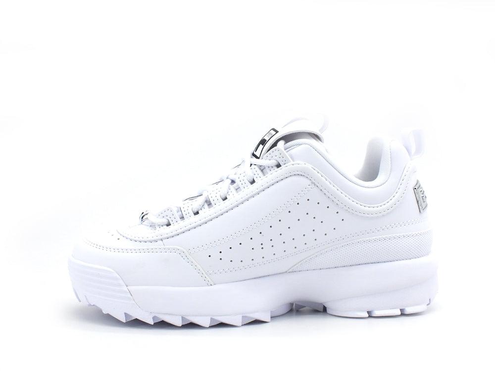 FILA Disruptor Wmn Sneaker Donna White Silver 1011237.93N - Sandrini Calzature e Abbigliamento