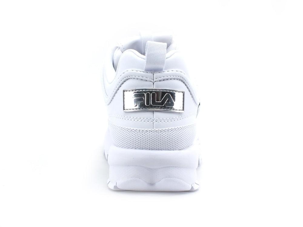 FILA Disruptor Wmn Sneaker Donna White Silver 1011237.93N - Sandrini Calzature e Abbigliamento