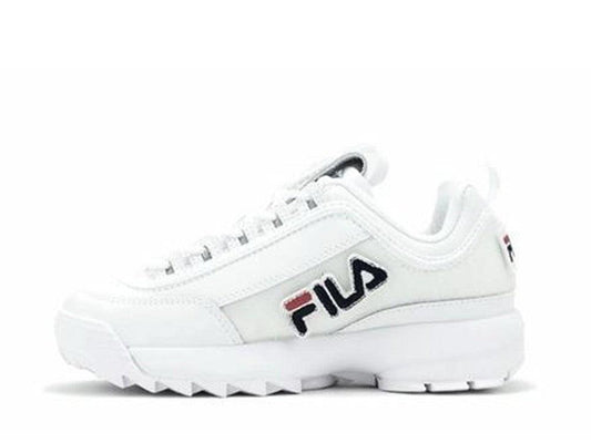 FILA Distruptor II Patches White 5FM00538 - Sandrini Calzature e Abbigliamento