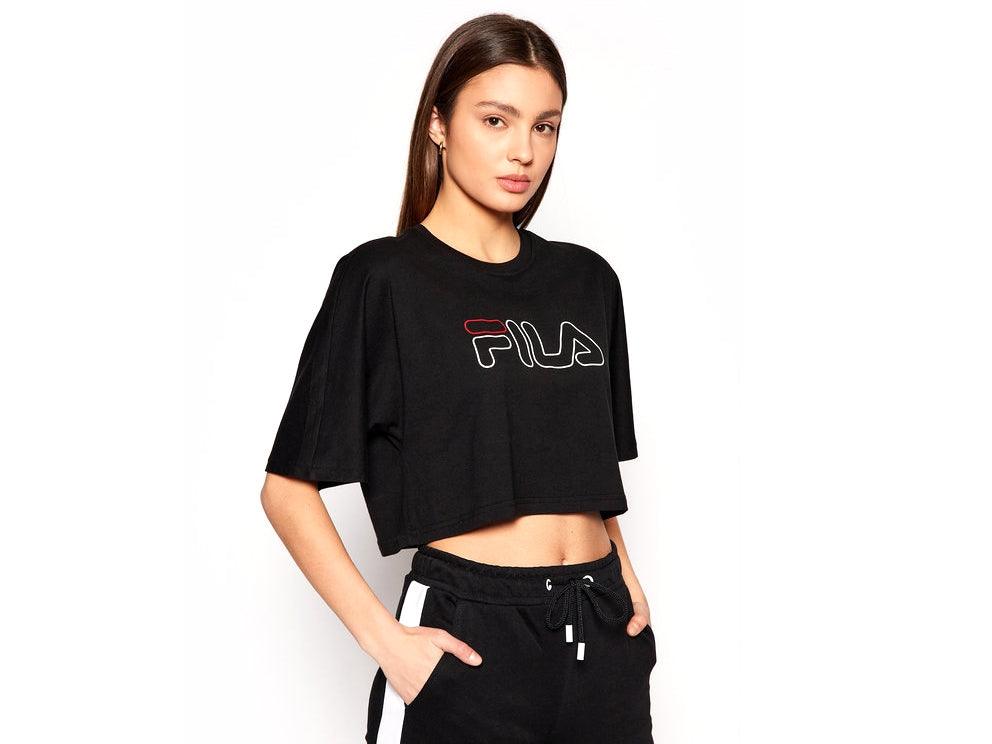 FILA Jamielle Wide Cropped Tee T-Shirt - Sandrini Calzature e Abbigliamento