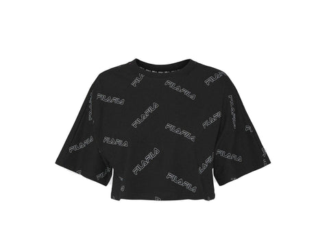 FILA Jamilia AOP Cropped T-Shirt - Sandrini Calzature e Abbigliamento