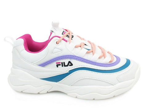 FILA Ray Low White Berry Sea 101056203A - Sandrini Calzature e Abbigliamento