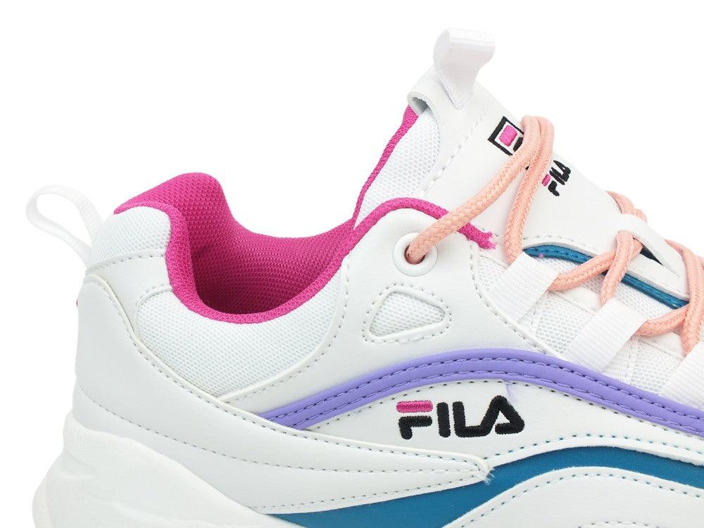 FILA Ray Low White Berry Sea 101056203A - Sandrini Calzature e Abbigliamento