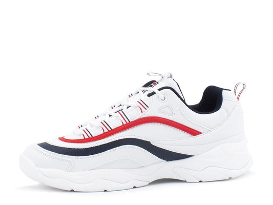 FILA Ray Low White Navy Red 1010561.150 - Sandrini Calzature e Abbigliamento