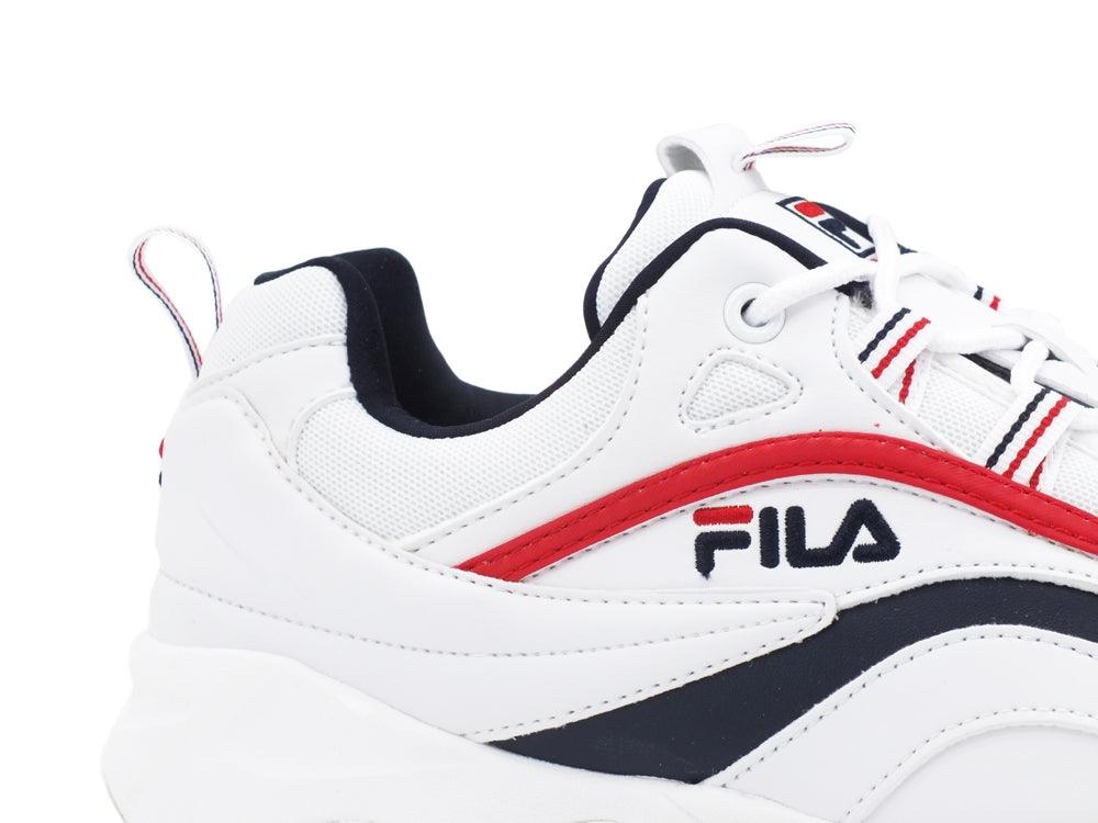 FILA Ray Low White Navy Red 1010561.150 - Sandrini Calzature e Abbigliamento