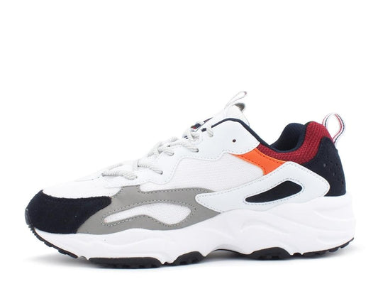FILA Ray Tracer White Navy Rhubarb 1010685.91D - Sandrini Calzature e Abbigliamento