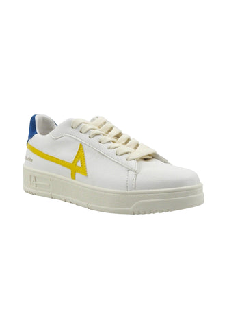 FOURLINE Sneaker Donna Yellow Blue Bianco X503 - Sandrini Calzature e Abbigliamento