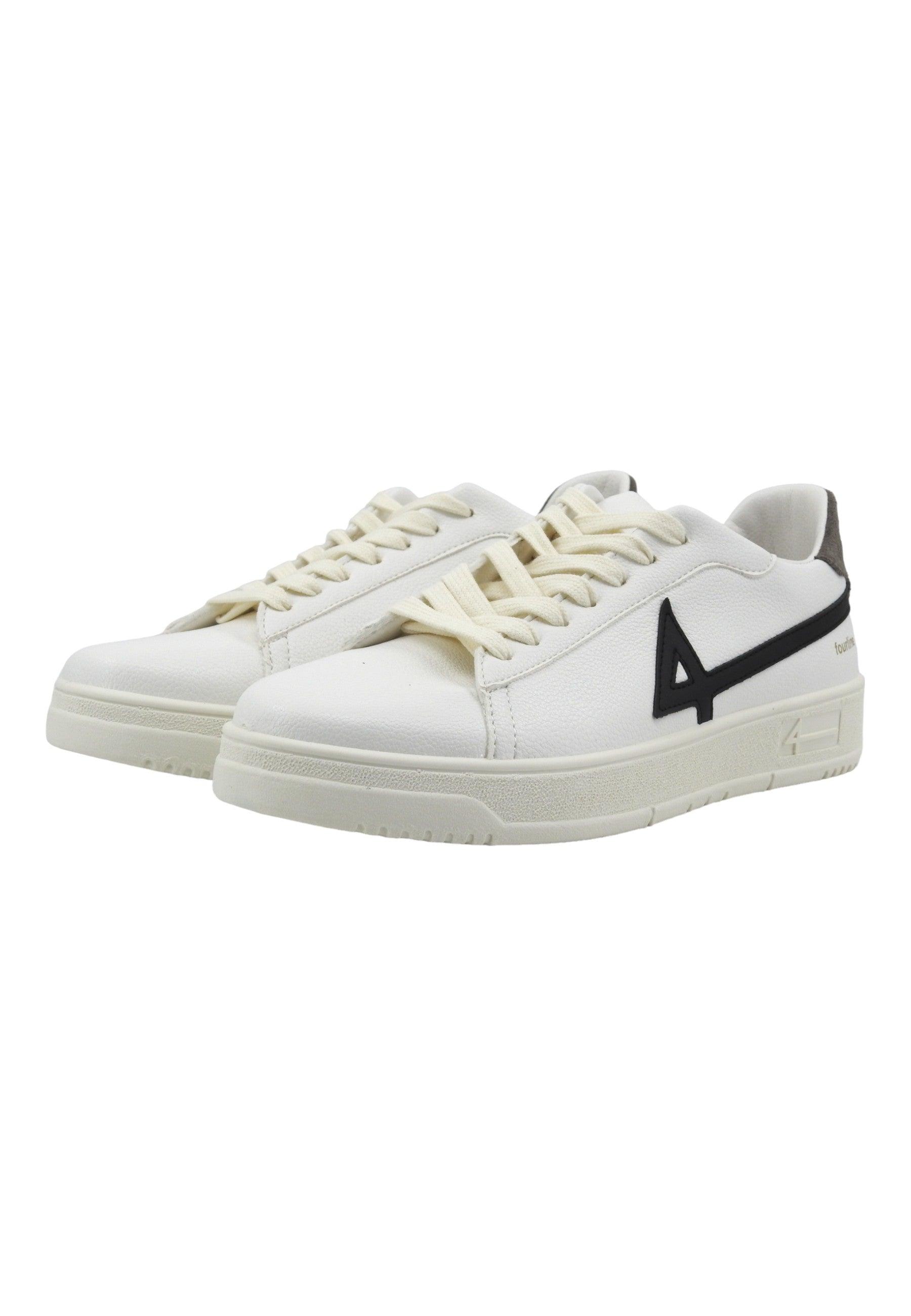 FOURLINE Sneaker Uomo Black Grey Bianco X504 - Sandrini Calzature e Abbigliamento