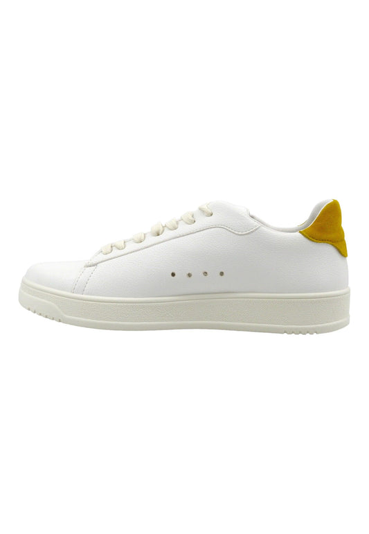 FOURLINE Sneaker Uomo Green Yellow Bianco X500U - Sandrini Calzature e Abbigliamento
