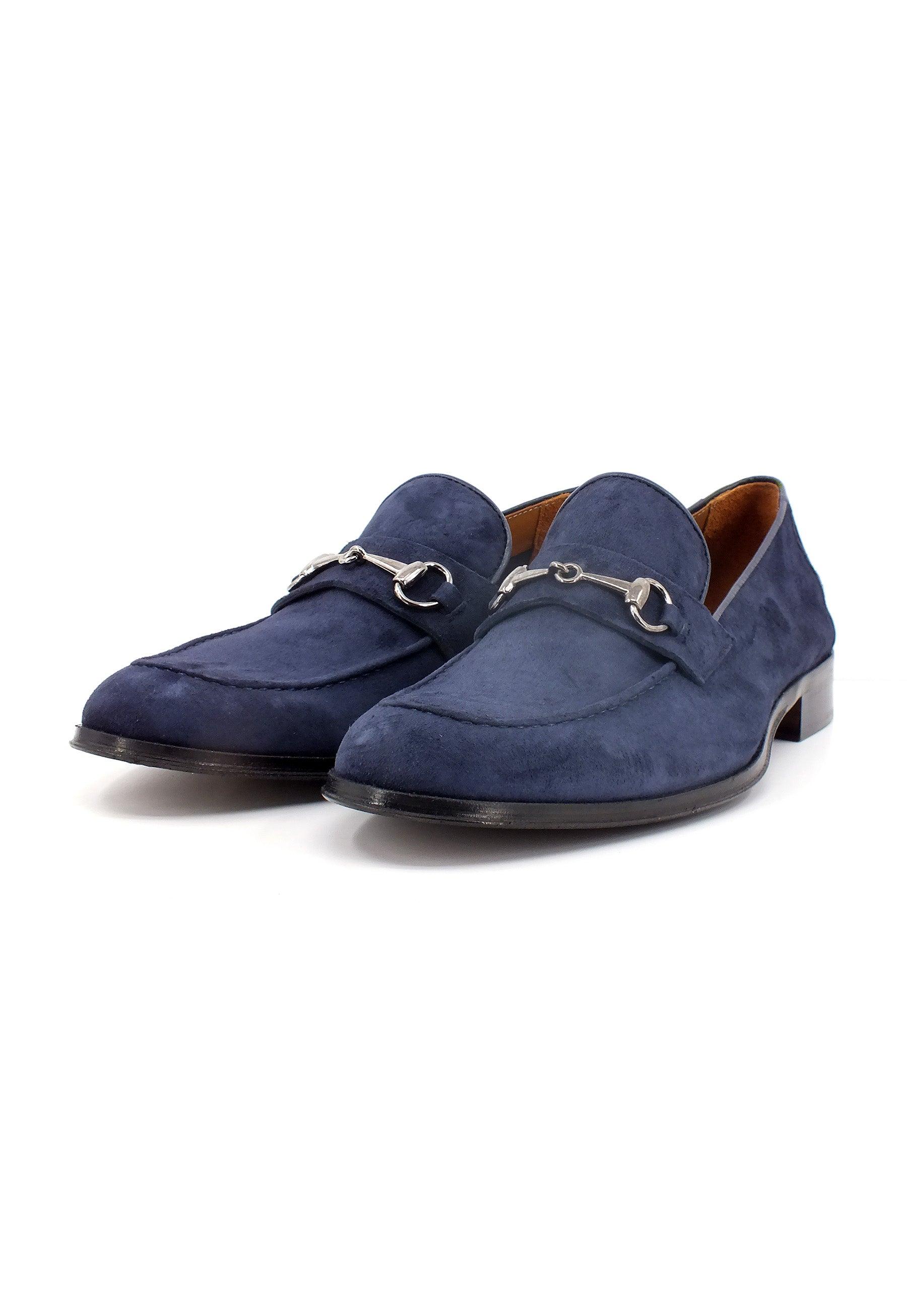 FRANCO FEDELE Queen Mocassino Uomo Blu 6485 - Sandrini Calzature e Abbigliamento