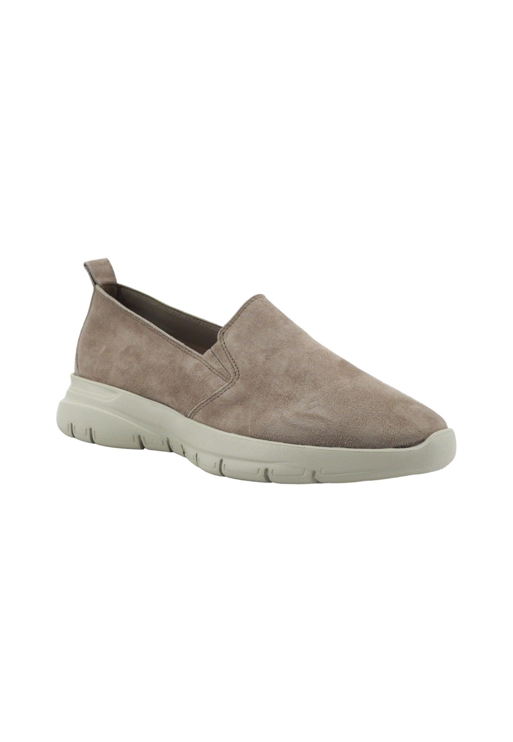 FRAU Daino Sneaker Slip On Donna Taupe 43B7119 - Sandrini Calzature e Abbigliamento