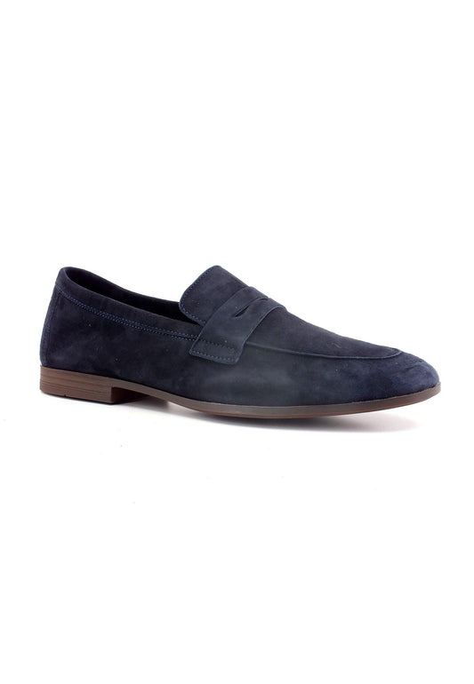 FRAU Mocassino Uomo Daino Blu 34D5125 - Sandrini Calzature e Abbigliamento